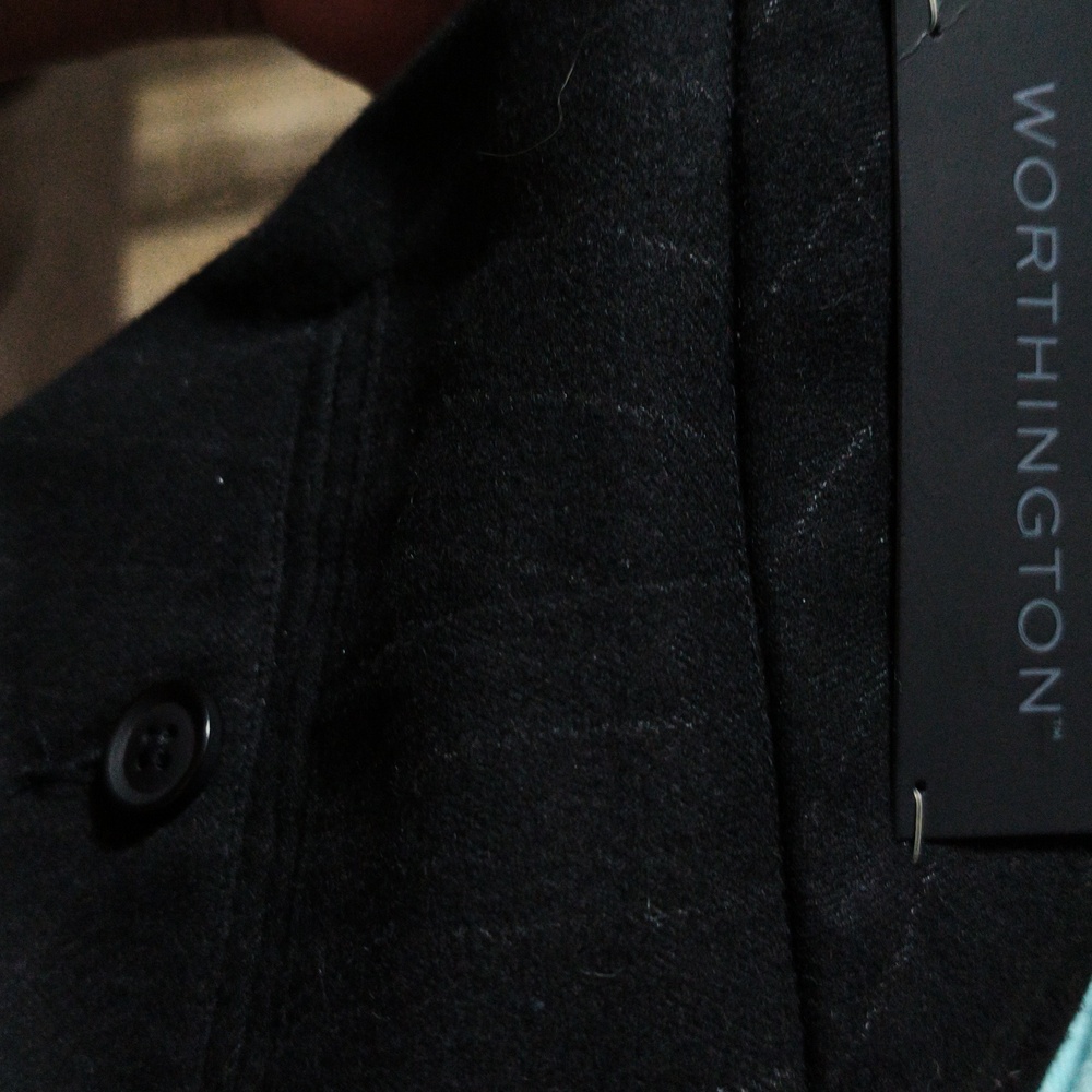 Worthington Pinstripe Modern Fit Trousers - Picture 2 of 6